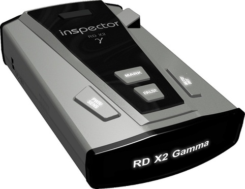 INSPECTOR RD X2 GAMMA с GPS АНТИСТРЕЛКА