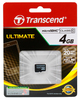 Карта памяти Transcend microSD 4 Gb 10 Class