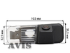 Камера заднего вида AVIS для KIA Rio II (2005-2010) седан и Rio III (2011-...) седан