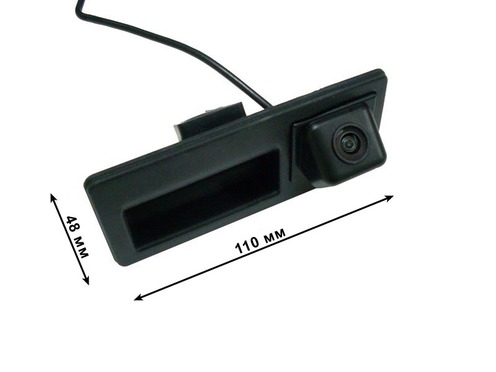 Камера заднего вида Audi A4 и A6 (в ручку багажника) Pleervox PLV-CAM-AU01