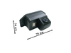 Камера заднего вида Pleervox PLV-CAM-MIT02 для Mitsubishi Lancer универсал (2001-2006), Outlander (2001-2007)