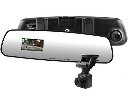 Neoline G-tech X-20 зеркало регистратор с двумя камерами