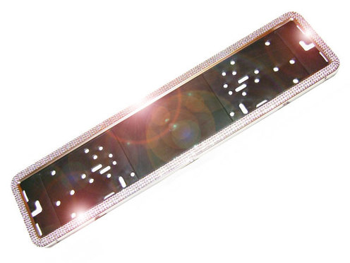 Рамки номерного знака со стразами Swarovski