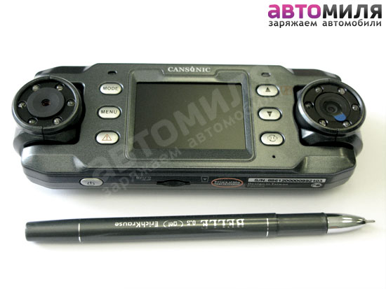 Размеры Cansonic FDV-606 Twins cam сравнение с ручкой